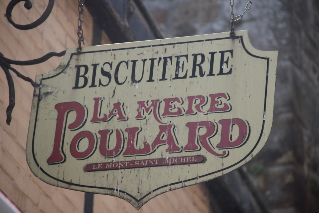 Sign Biscuiterie La Mère Poulard