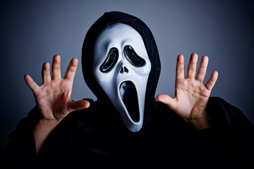 Scream - example of the impact of Hollywood on Halloween