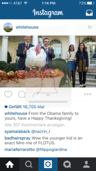 La tradition de Thanksgiving aux Etats-Unis inclue la grâce présidentielle d'une dinde
